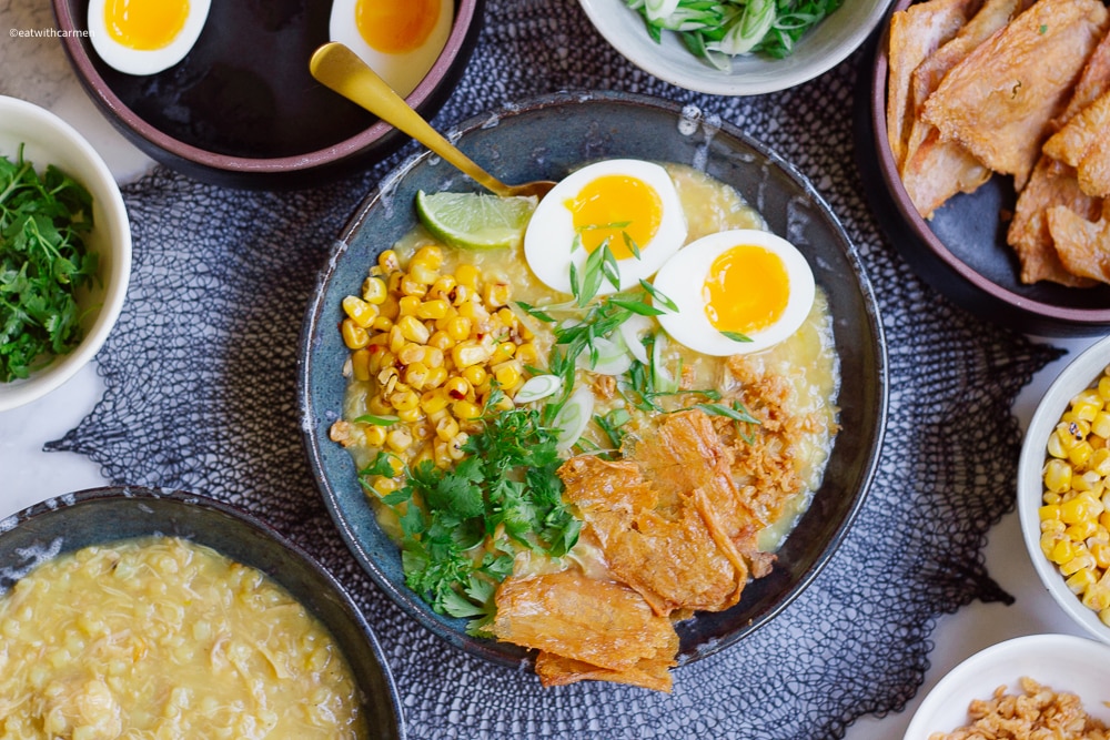 best arroz caldo made with brown rice in instant pot