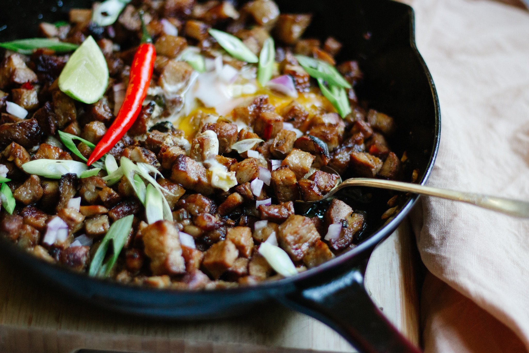 pork belly sisig