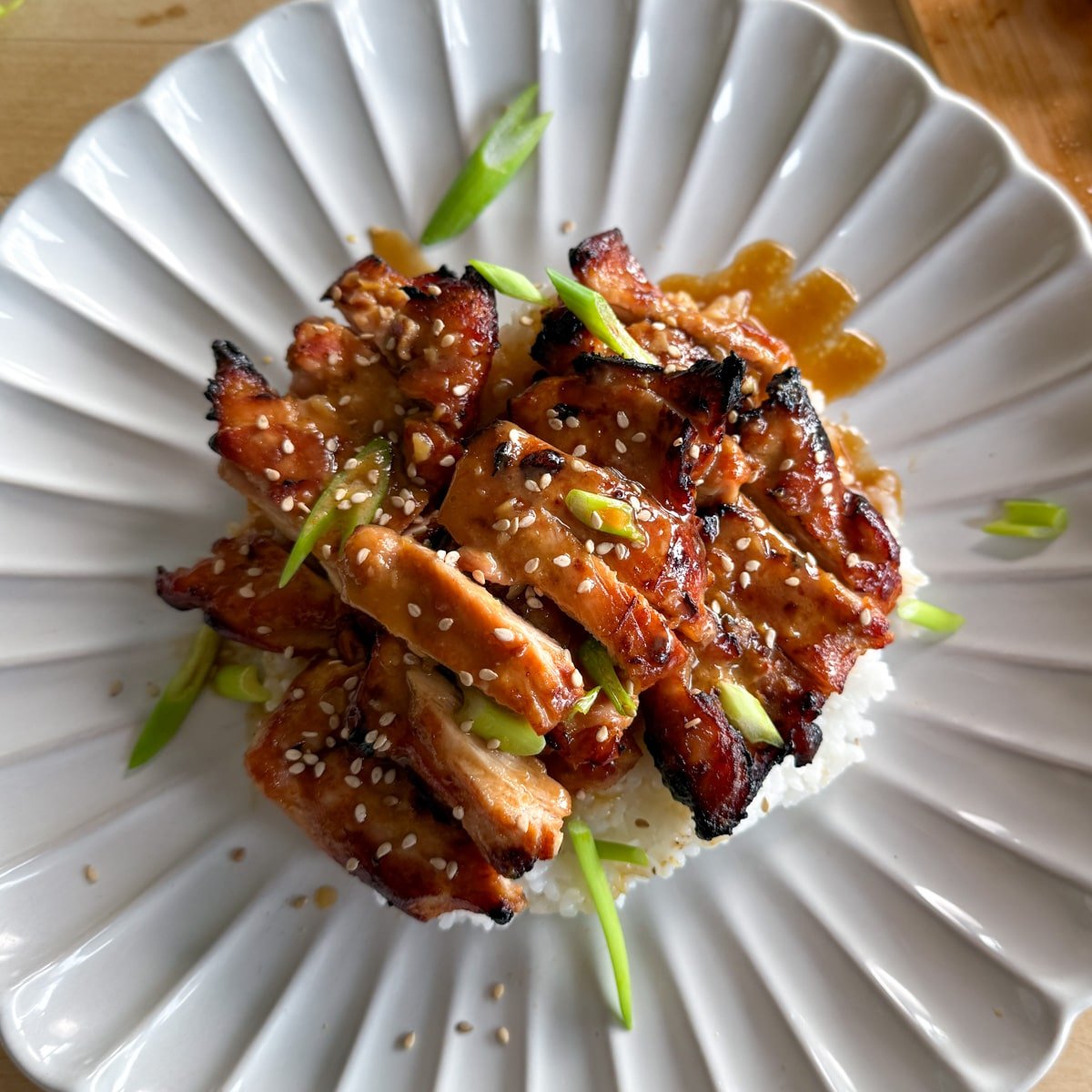 miso chicken with rice