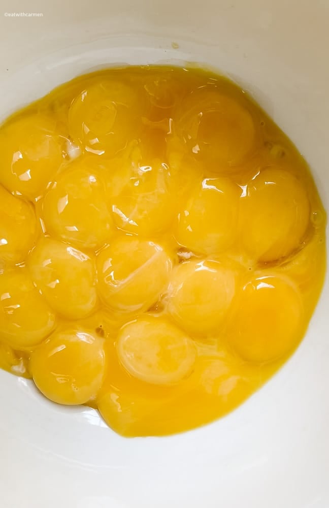 egg yolks ube leche flan egg yolks ube leche flan