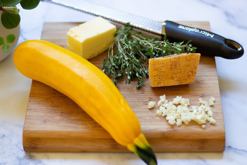 ingredients for air fryer zucchini