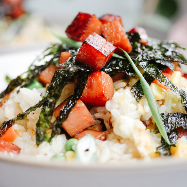 Mumble Fried Rice Musubi Spam Fried Rice