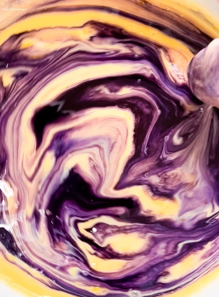 ube leche flan filling ube leche flan filling