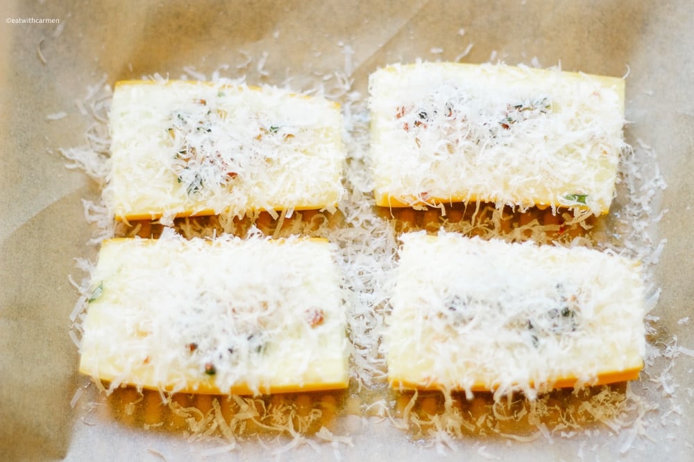 zucchini parmesan and garlic