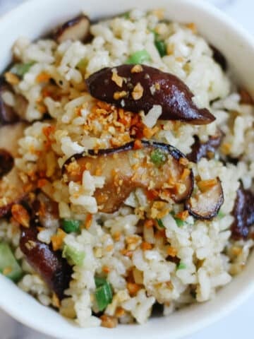 Shiitake Mushroom Fried Rice