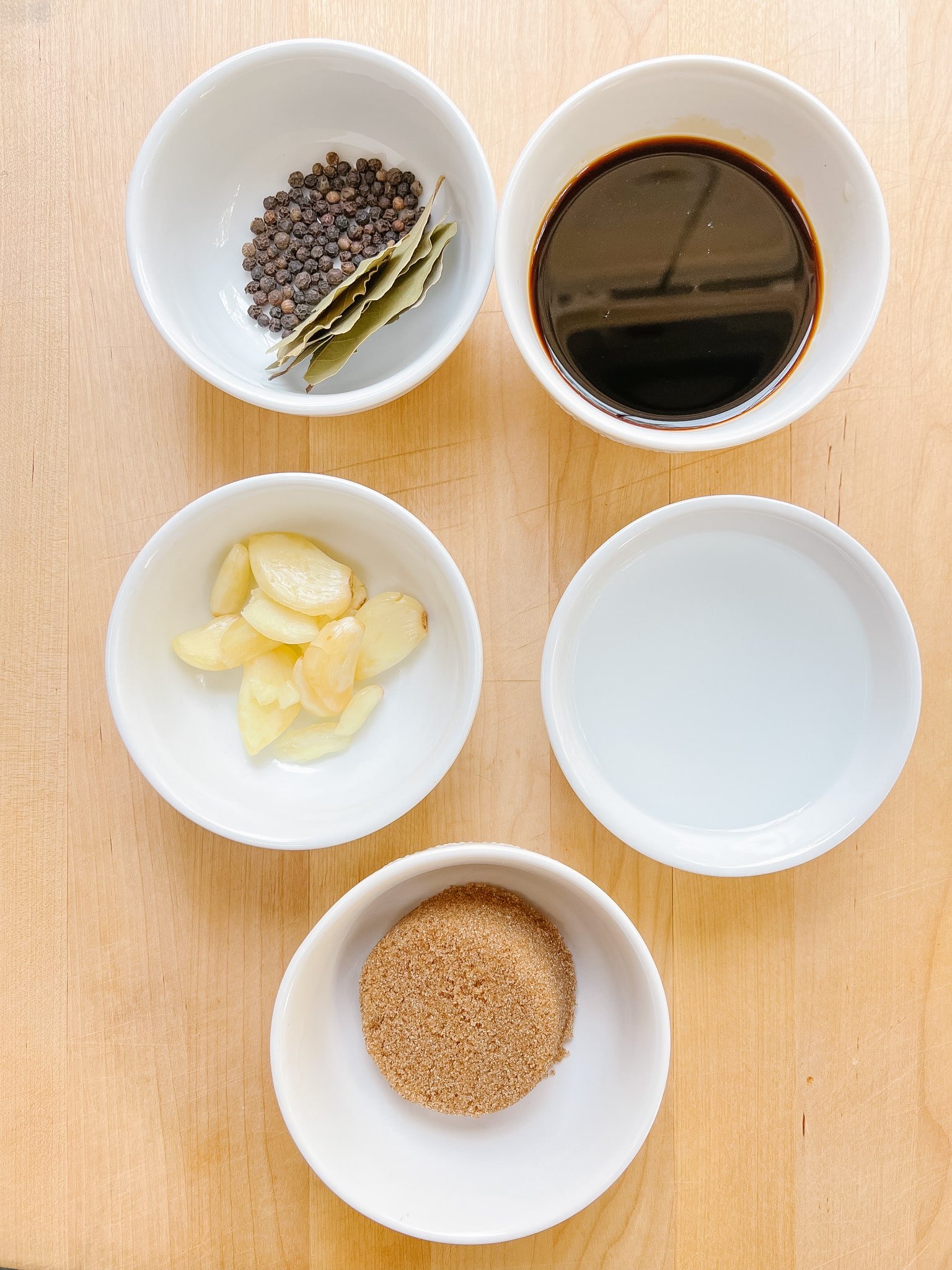 ingredients for chicken adobo