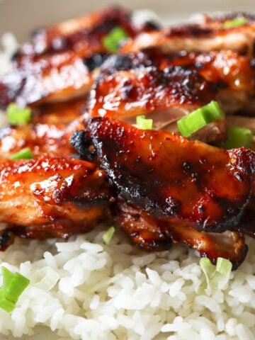 chicken thighs in an air fryer