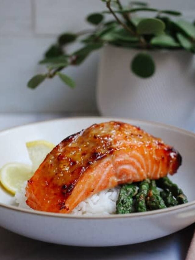 Miso Salmon Quick and easy air fryer salmon recipe Eat With Carmen