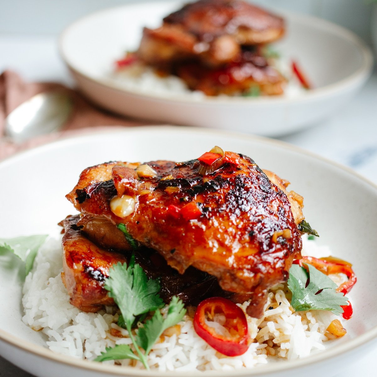 caramel chicken sticky flavorful fall grilling recipe