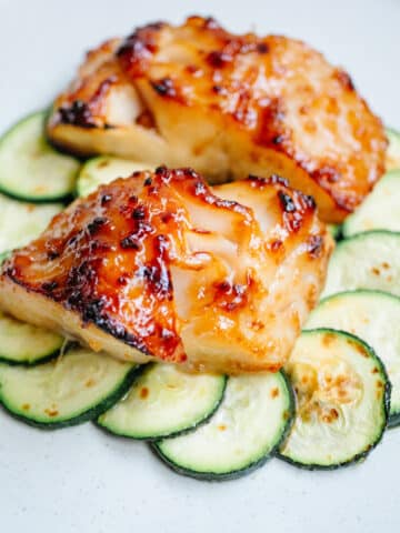 Miso Glazed Black Cod