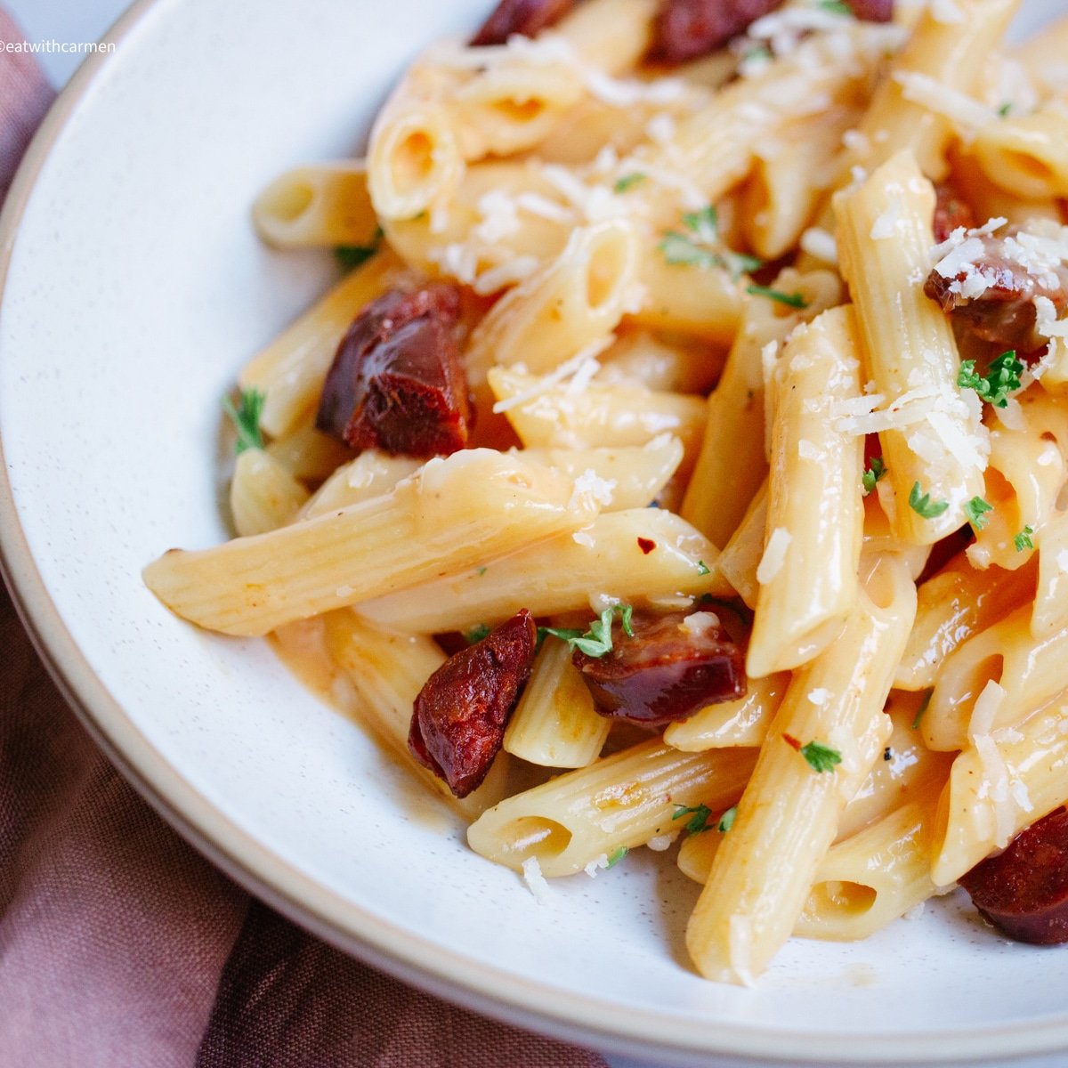 Spicy Carbonara - Eat With Carmen