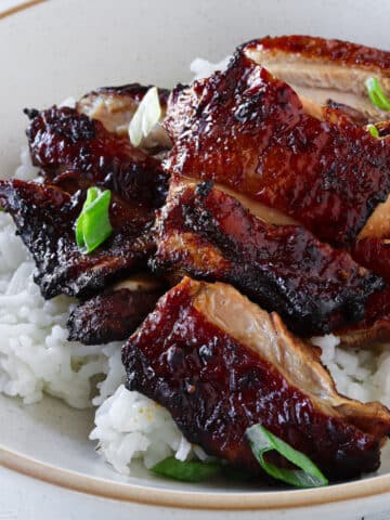 chicken in honey soy sauce