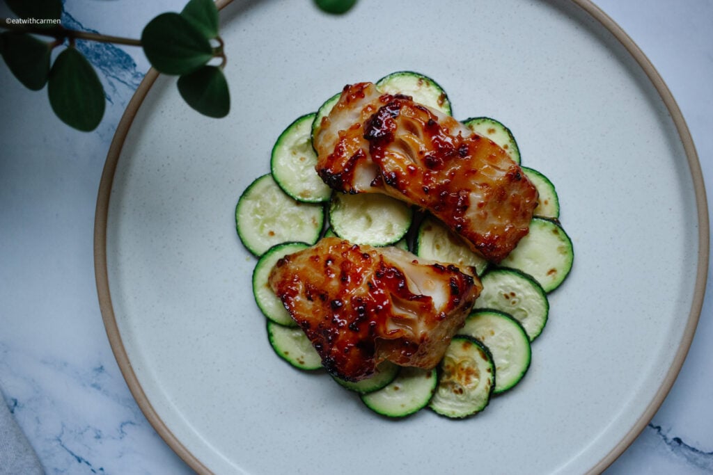 miso glazed black cod