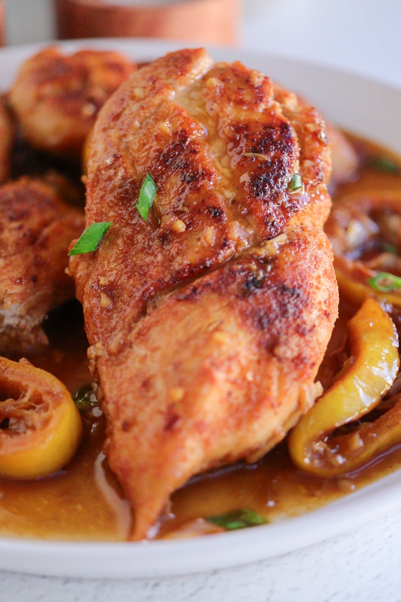 juicy honey garlic chicken