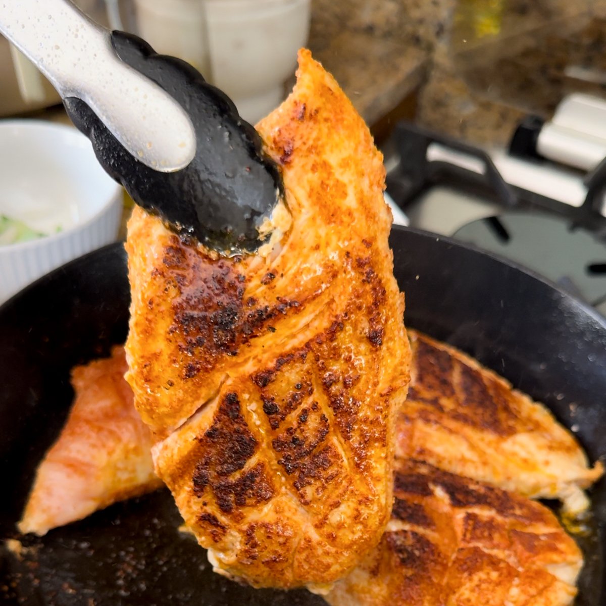 pany fry honey garlic chicken