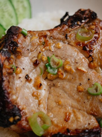 air fryer bone in pork chop