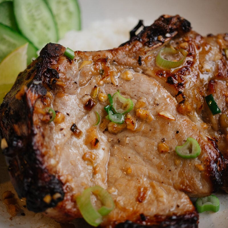 air fryer bone in pork chop