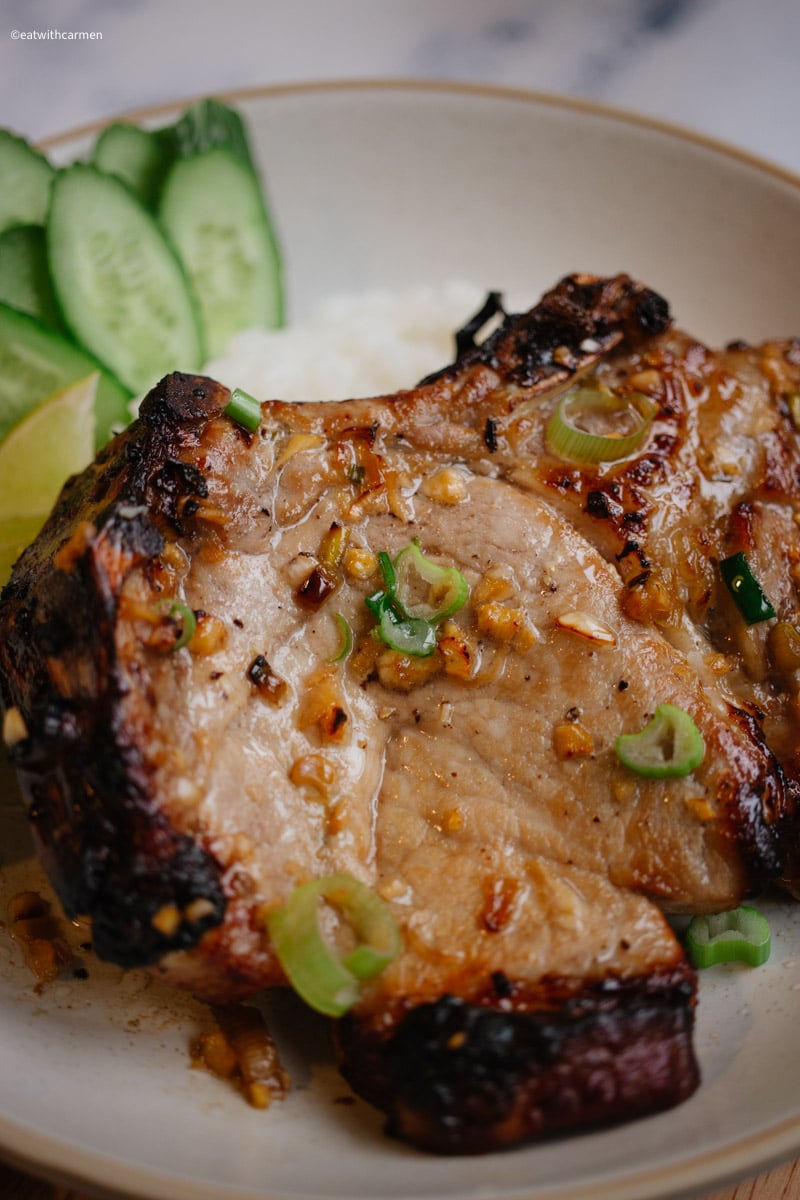 Instant vortex 2025 plus pork chops