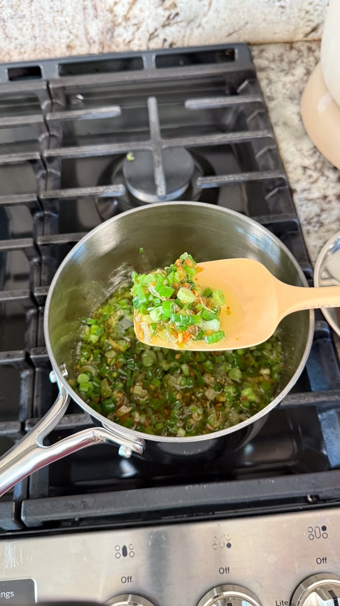 ginger and scallion sauce