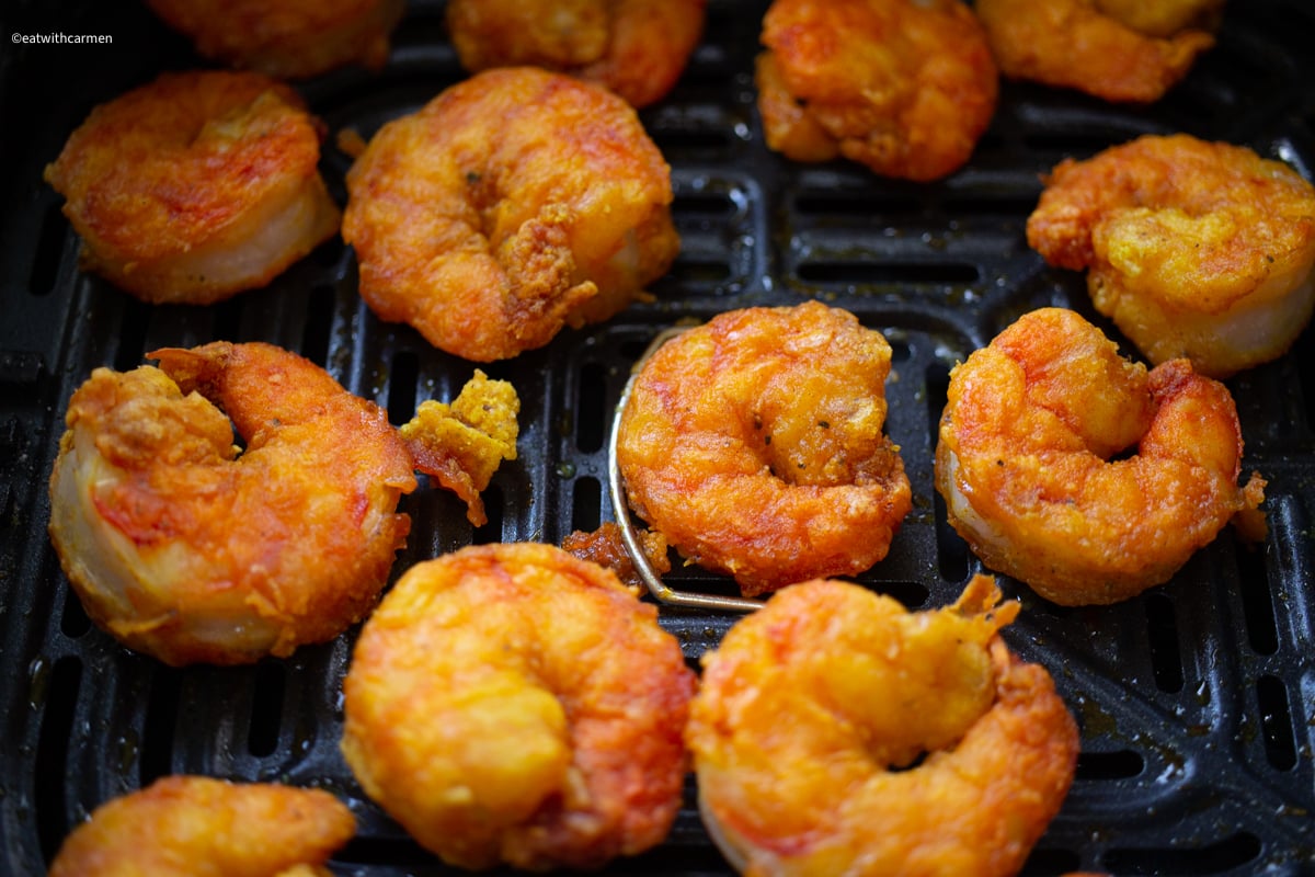 air fried prawns