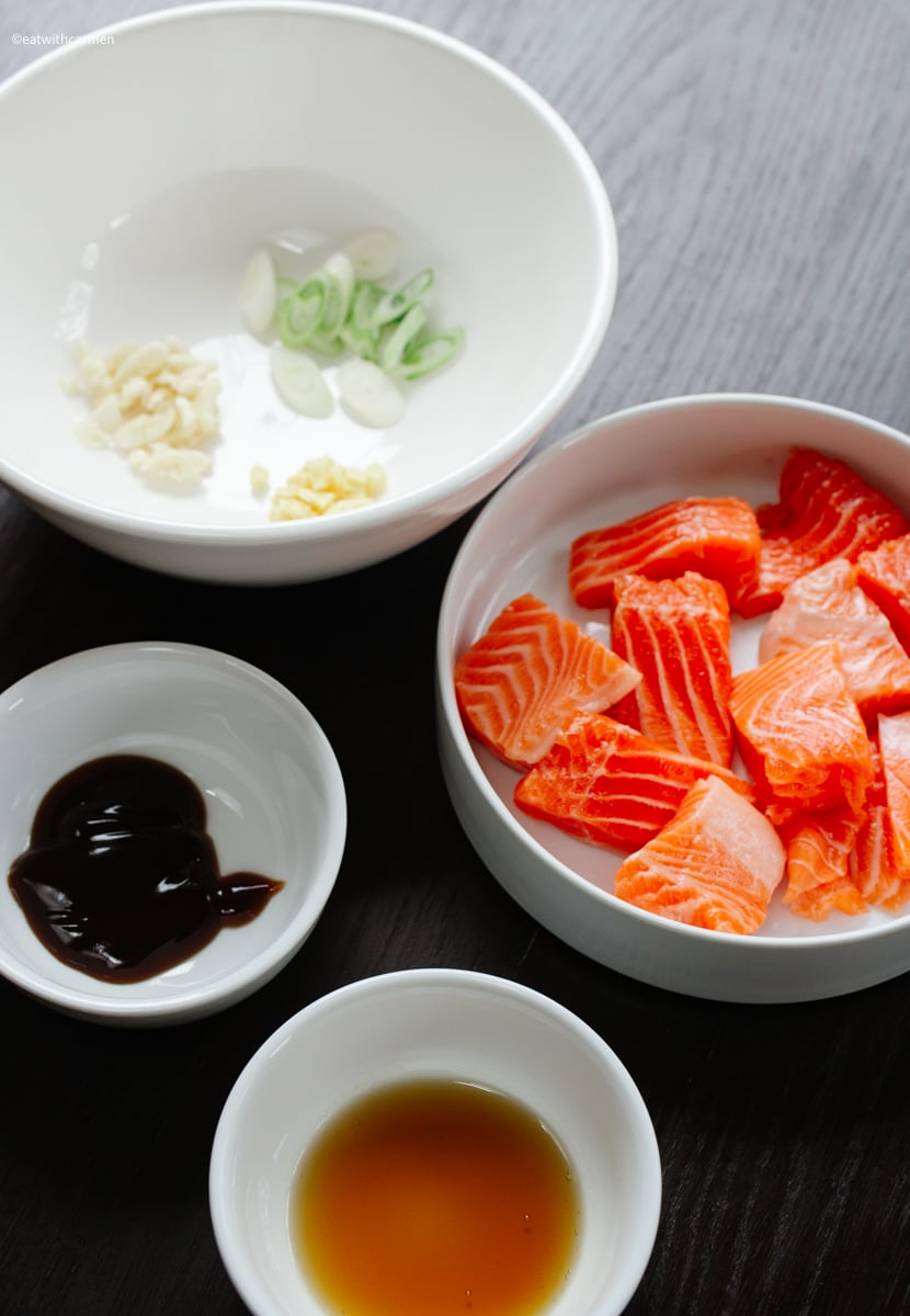 air fryer salmon ingredients