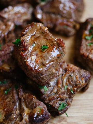 air fryer steak bites