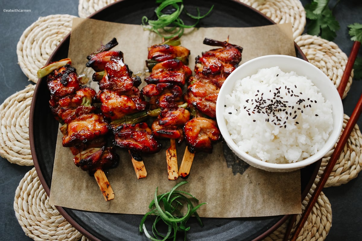 Air Fryer Chicken Skewers (Kebabs) - A Pinch of Healthy