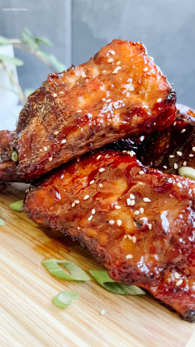 sticky ribs in air fryer