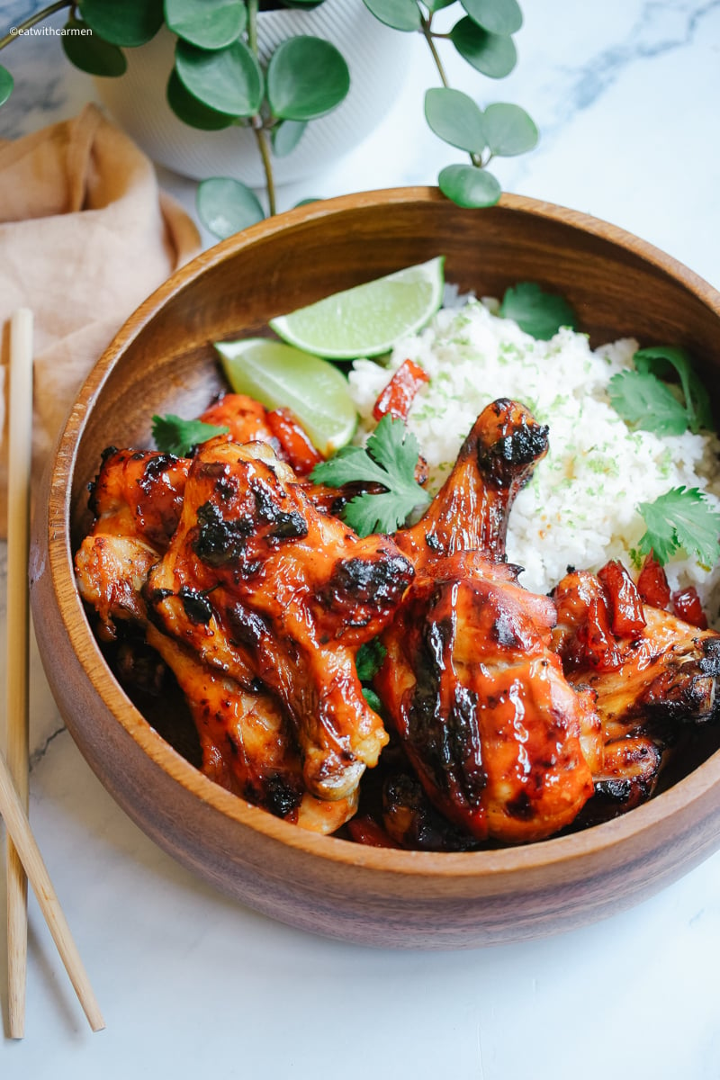 Bbq chicken in air fryer