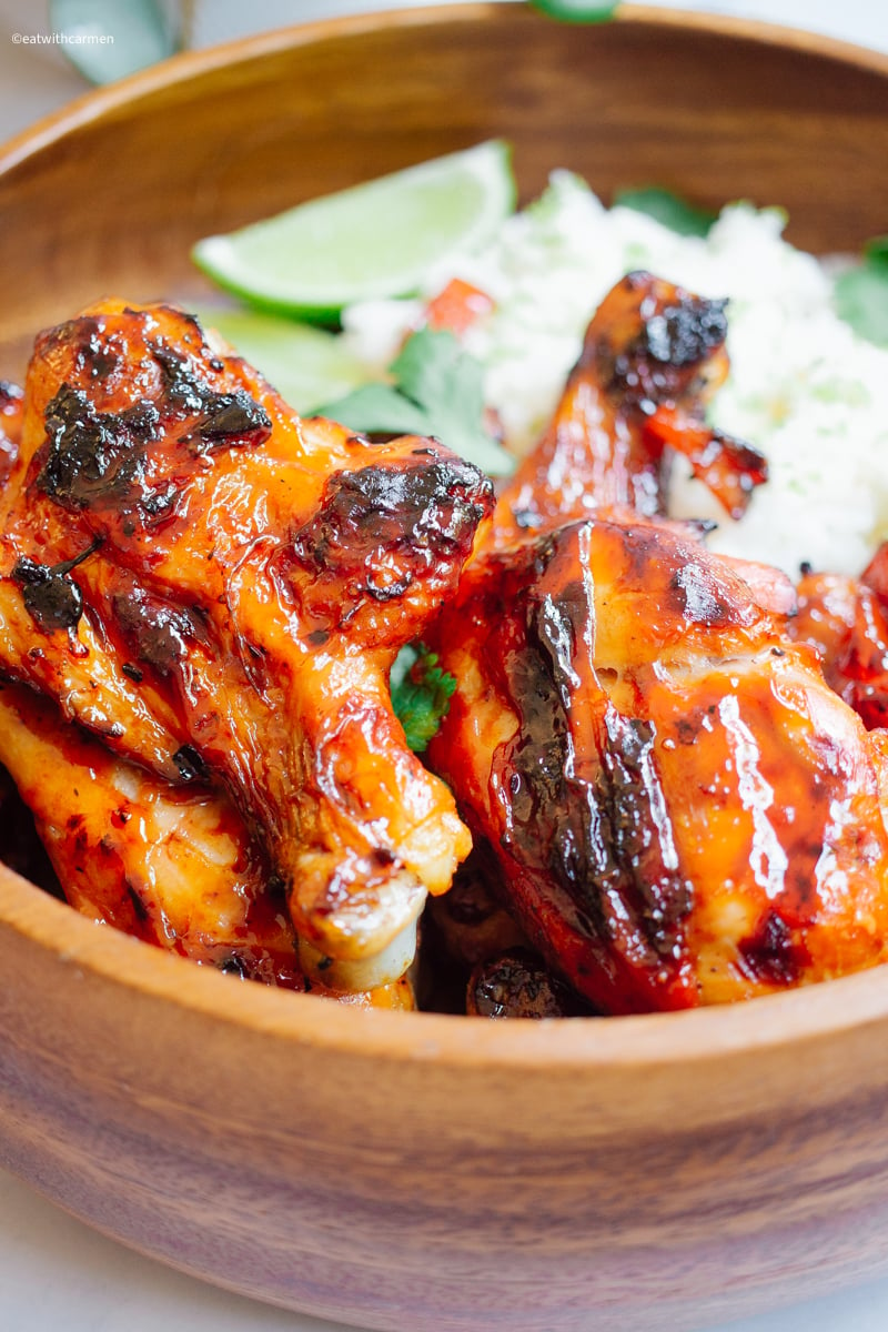 air fried bbq chicken