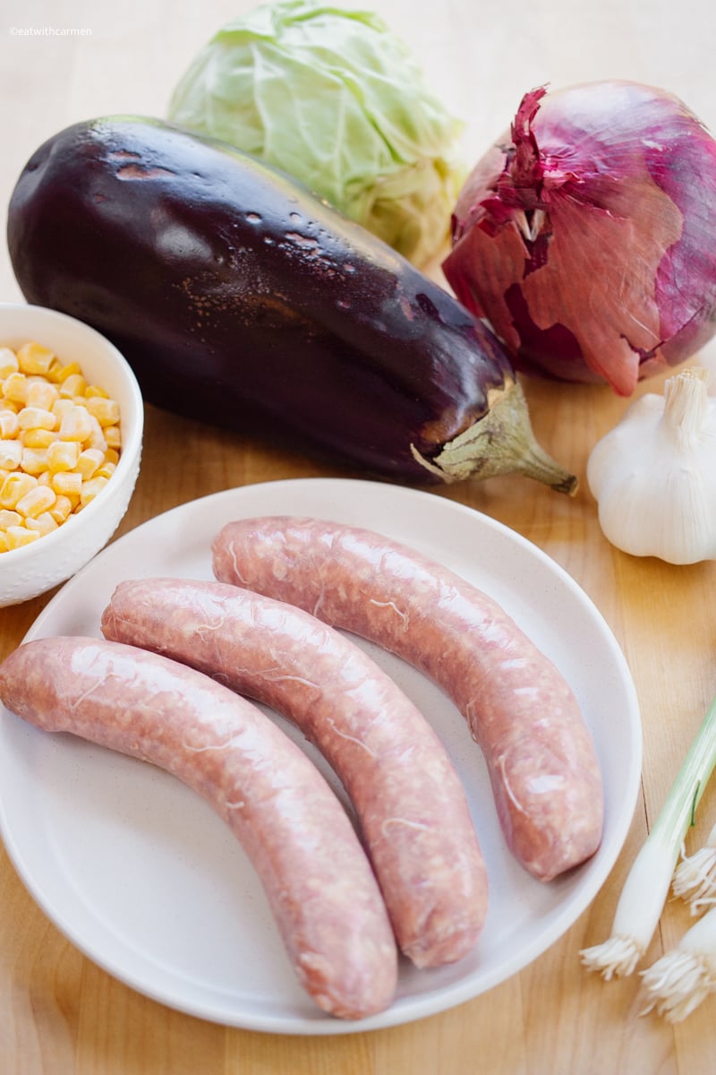 air fryer chicken sausage ingredients