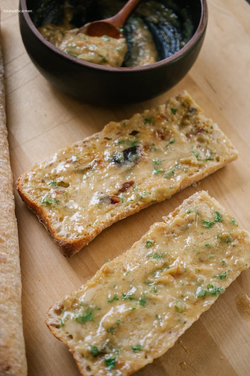 air fryer garlic bread