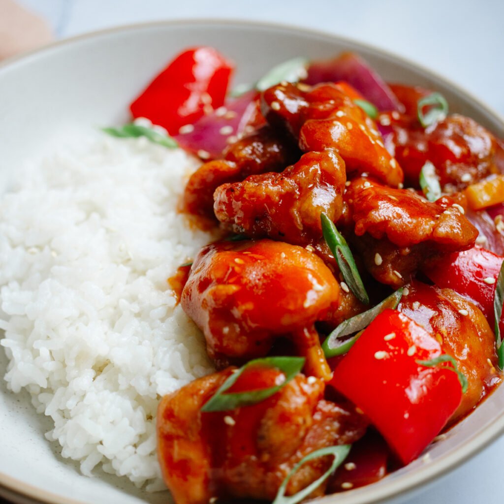 air fryer sweet and sour chicken