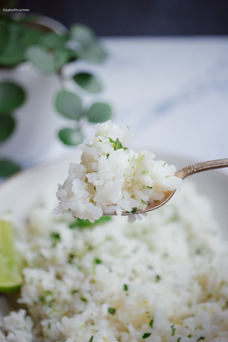 easy cilantro lime rice