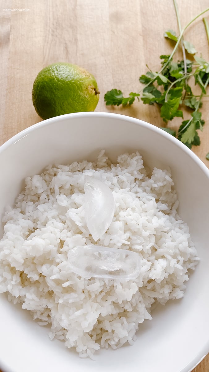 how to make cilantro lime rice