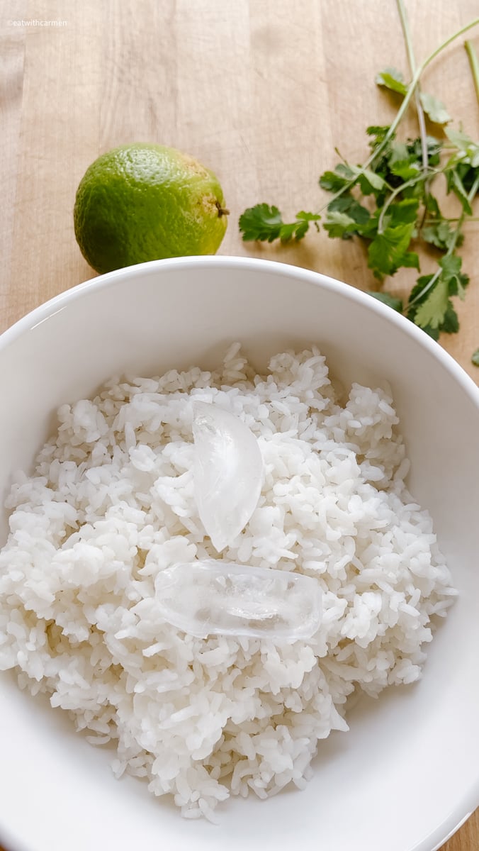 how to make cilantro lime rice