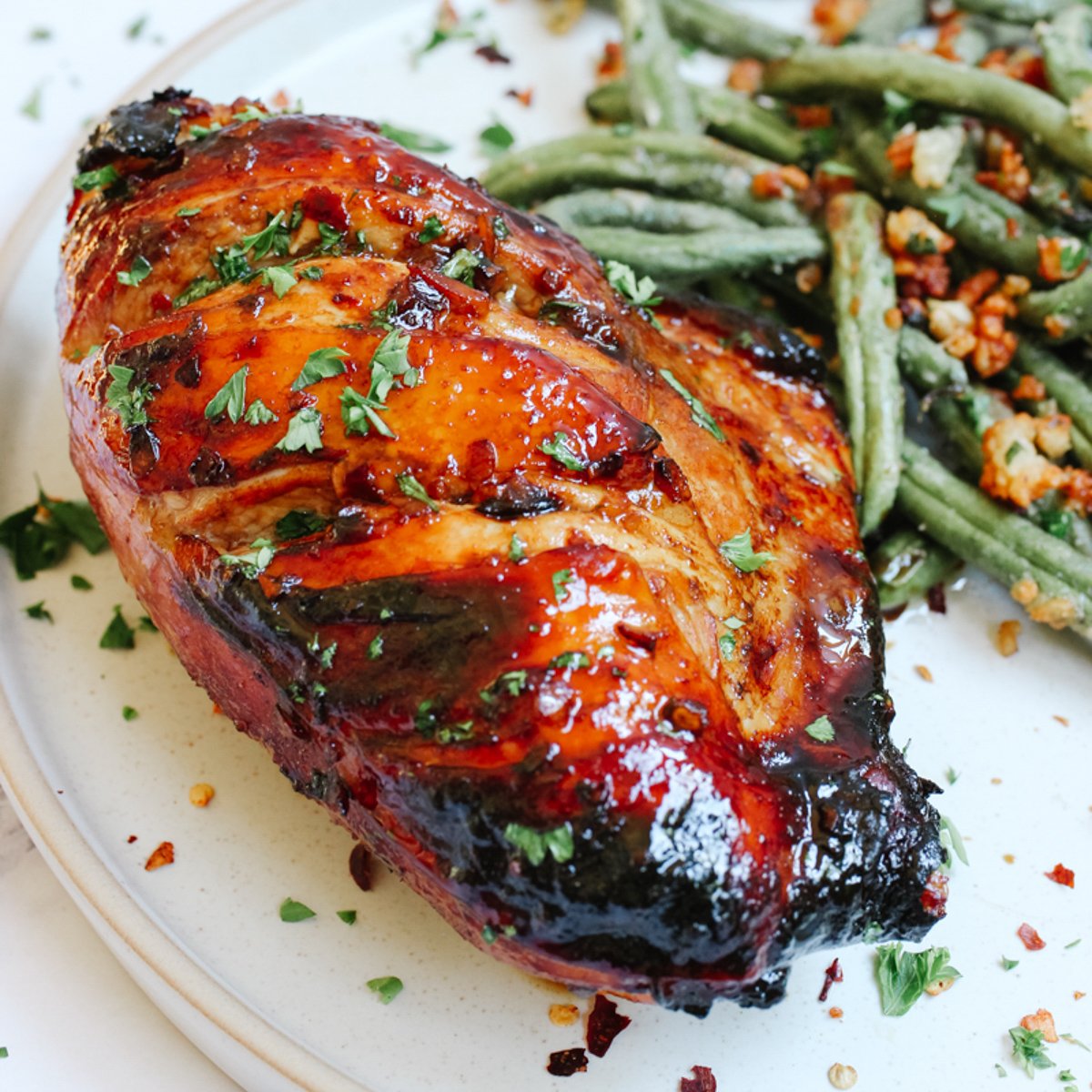 balsamic air fryer chicken breast healthy fall recipe
