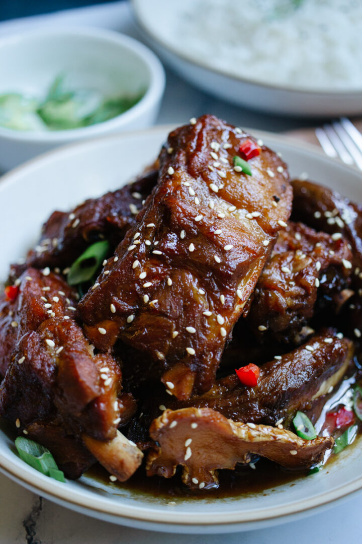 Easy Sticky Asian Pork Ribs Recipe