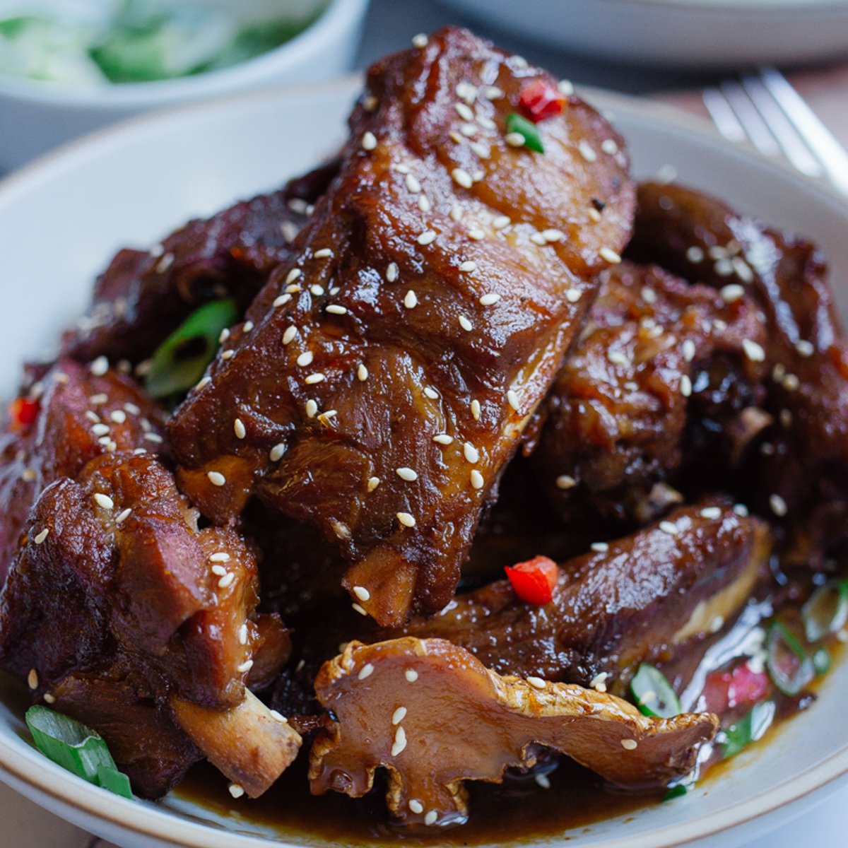  sticky asian pork ribs thanksgiving dinner recipes
