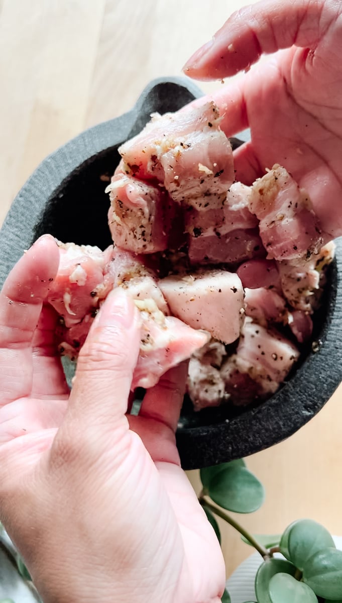 air fryer pork belly