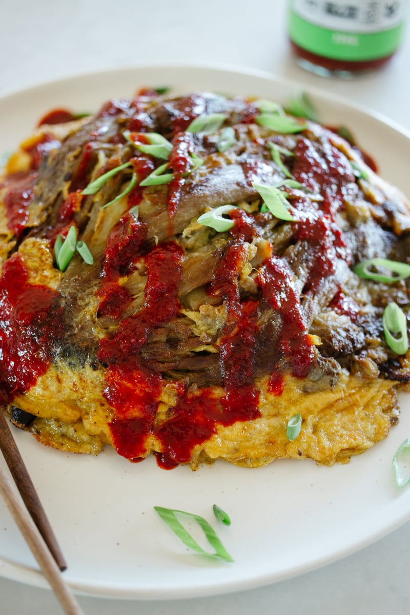 eggplant omelette