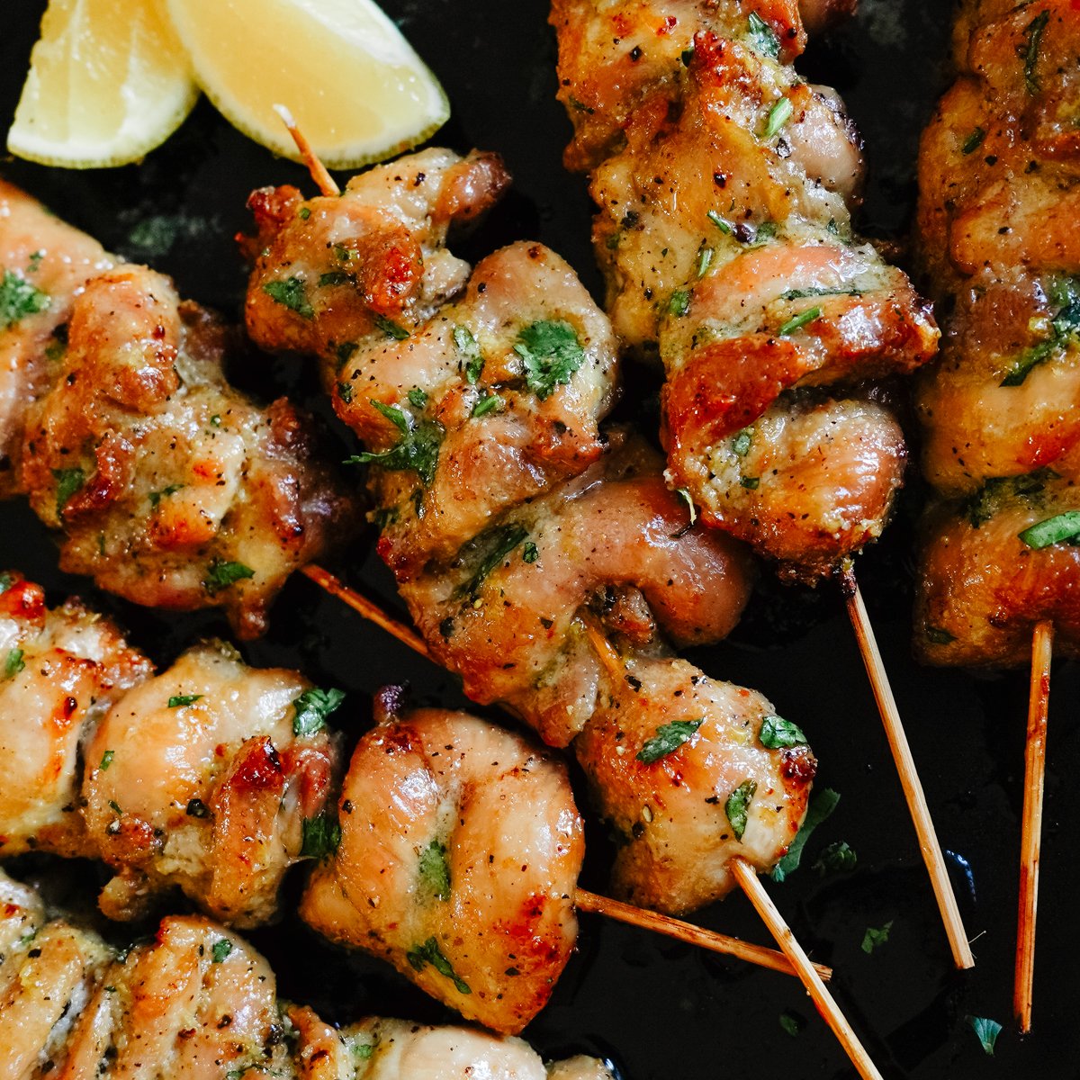 Air Fryer Chicken Kabobs (Skewers)