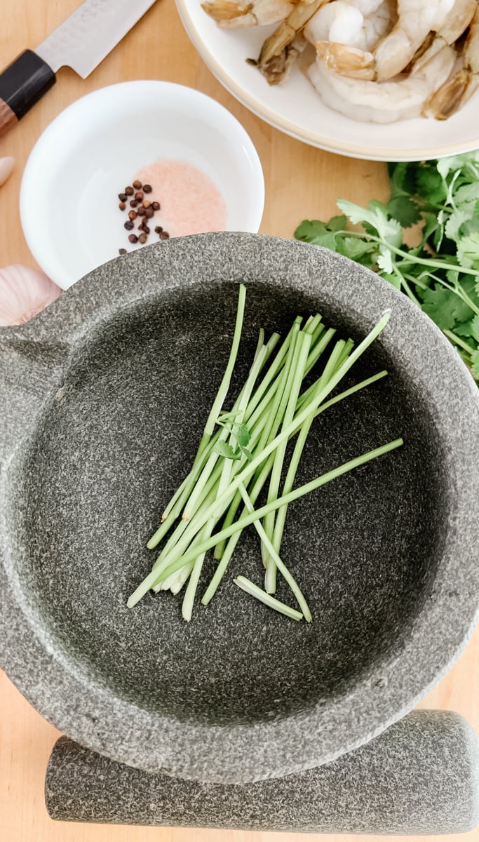 cilantro stalks