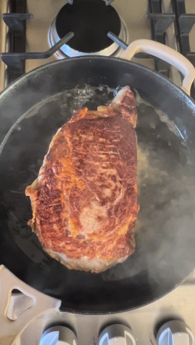 sear filipino steak