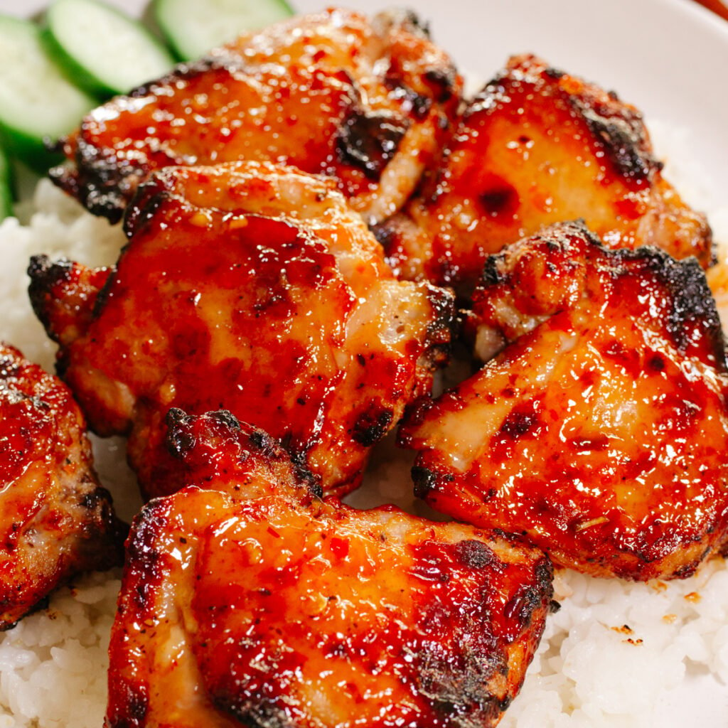 air fryer sweet chili chicken