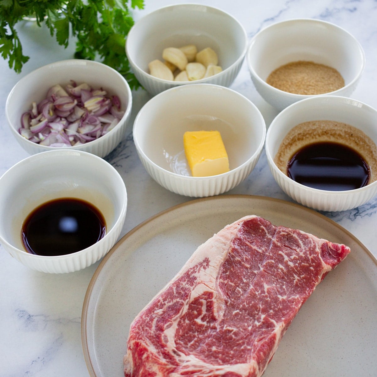 ingredients for Beef salpicao