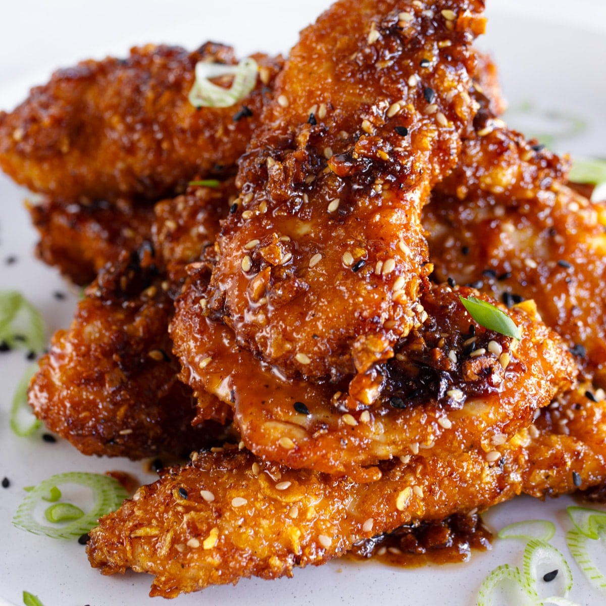 honey galrlic air fryer chicken tenders