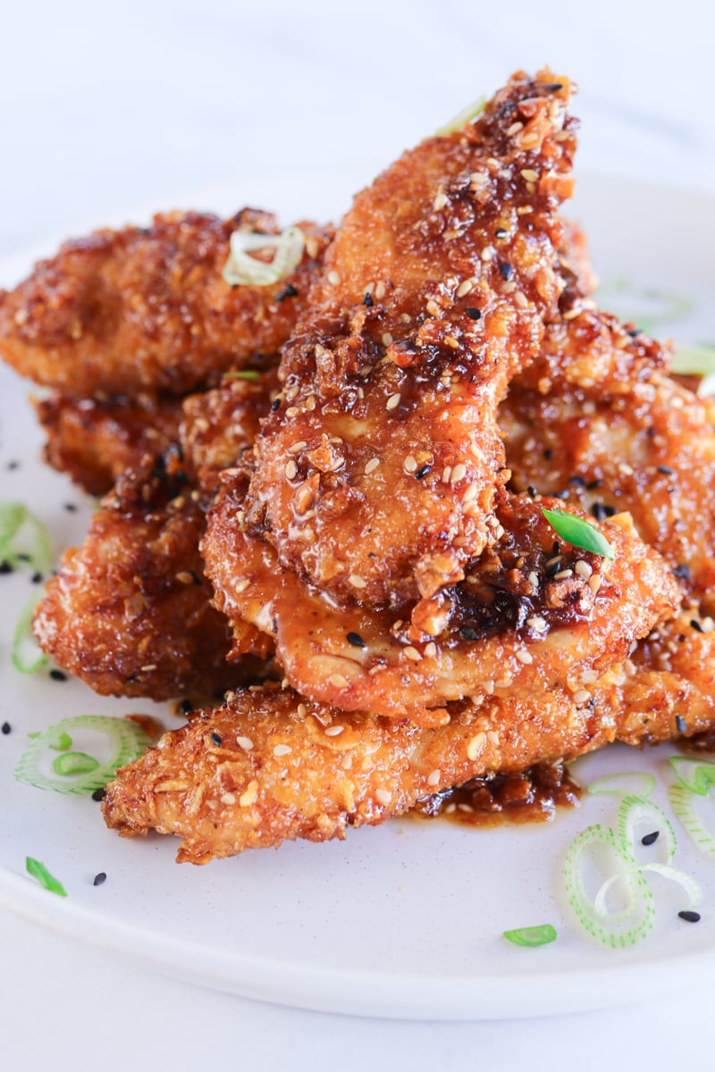 honey garlic chicken tenders air fryer