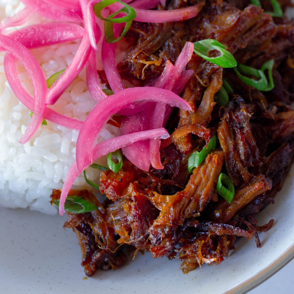 Asian Pulled Pork pressure cooker