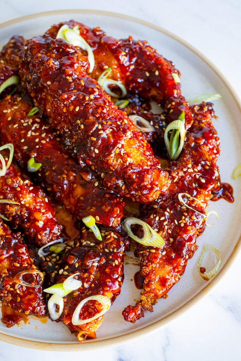 air fry korean fried chicken